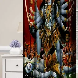 blenzza deco 152 cm (5 ft) Polyester Semi Transparent Window Curtain Single Curtain image 1