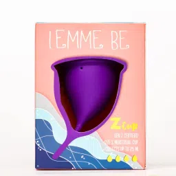 Lemme Be Combo of Z Reusable Menstrual Cup and Panty Liner-image-57