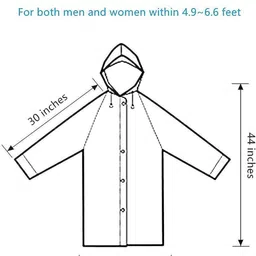 adorazone Solid Men Raincoat image 5