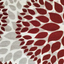 athom living Maroon Abstract Nylon 3 x 5 Feet Machine Made Carpet image 4