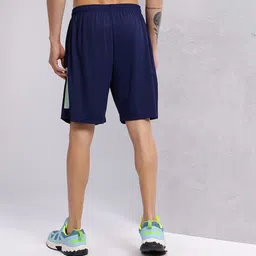 hrx by hrithik roshan Solid Men Blue Sports Shorts image 5