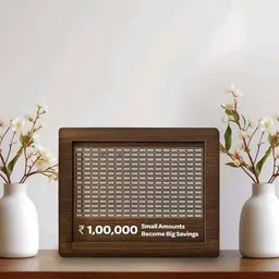 sohibe 1,00,000 Rupees Challenge Money Saving Box | Cash Saver Money Box Coin Bank-picture-10
