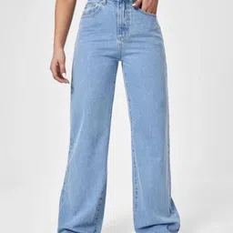 rifa Women Loose Fit Mid Rise Light Blue Jeans-picture-19