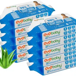 oyo baby 98% Water wipes- pH Balanced with Aloevera that prevents Rashes-picture-10