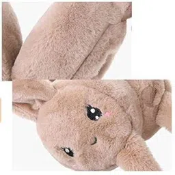 topibaaz Cute Rabbit Bunny Design Soft Foldable Ear Moving Earmuff for Girls & Kids Ear Muff image 4