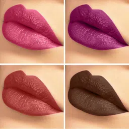 ForSure Set of 4 Cremy Matte Long Lasting & Lightweight Lipstick - Shades 55-58-60-67 image 3