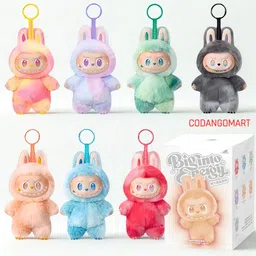 plushvibe PopMart Labubu Doll Soft Plush Toy Kawaii Plush Mystery Box Collectible - 17 cm image 1