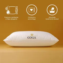 goga LUXURY Cotton Solid Sleeping Pillow Pack of 2 image 4