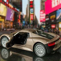 kamal enterprises Porsche 718 Boxter Die-Cast 1:32 Heavy Metal Car image 3