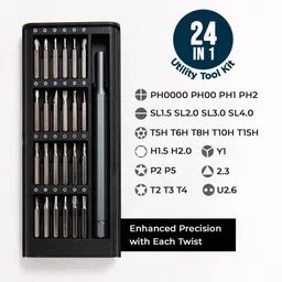 ptv fashion 24 in 1 Precision Screwdriver Set, Magnetic Electronics Repair Tool Kit Precision Screwdriver Set image 4