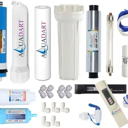 RO Water Purifier Complete service kit with Digital TDS Meter, Membrane Housing, Spun(10-Inch) Solid Filter Cartridge-image-41