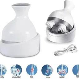 NTZ Hair Scalp Rechageable Massager, Electric Head Kneading, Head Scratcher Massager Head Massager 4 Modes Head Meridians Massager Massager image 3