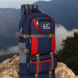 Travel Backpack for Sport Camping Hiking Trekking Bag Rucksack - 60 L (Blue) Rucksack- 60 L-image-4