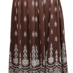 bitcoin Pack of 2 Women Regular Fit Grey, Brown Lycra Blend Trousers image 3