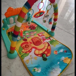 FK_Complete Baby Gym Set with Piano, Hanging Animals & Cushioned Mat-image-29