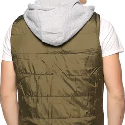 anishanfashions Men Solid Bomber Jacket image 4