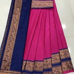 nitya texofab Self Design Semi Stitched Lehenga Choli image 3
