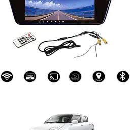 maties 7inch Rearview LED Monito Full HD With USB/TF Card/Remote Control-257 Black LED-picture-20