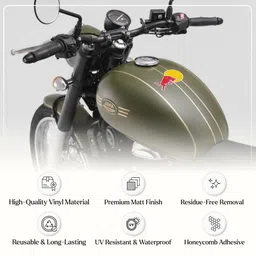 stickloop 6 cm Premium Matte GYM & Fittness Stickers Reusable Sticker image 3