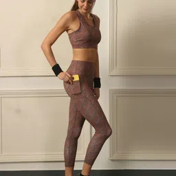 soie Geometric Print Women Track Suit image 3