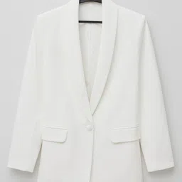 aarominfinity Women Solid Single Breasted Casual, Party, Formal, Festive & Wedding Blazer image 4