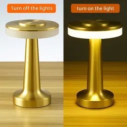 definite Touch Sensor Lamp 3 Modes Cold Warm Natural Rechargeable Battery Table Lamp image 2