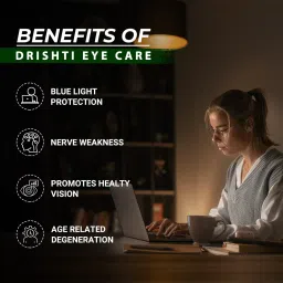 Divya Himalayan Plant-Based Drishti Eye Care Supplement, 60 Tablets, Supports Eye Health & Vision, Herbal Blend with Lutein image 5