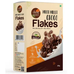 Desi Nutri Combo Offer Buy 2 Choco Flakes & Get Pan Cake FREE | Multi Millet Health Choco Flakes | Ready to Eat Choco Flakes | Ready to Eat Multi Millet Pancake & Waffle Mix | Pancake & Waffle Mix-image-11
