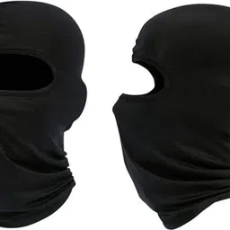 prime auto sales Black Bike Face Mask for Men & Women image 2