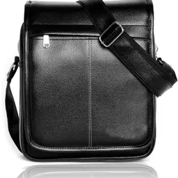 alison Black Men & Women Sling Bag Messenger Bag for Men-picture-23