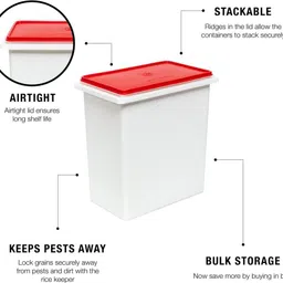tupperware Plastic Cereal Dispenser - 10 L image 5