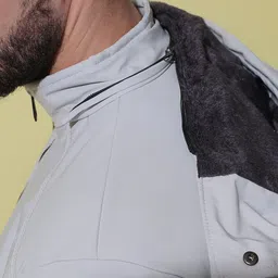 anixa Men Printed Casual Jacket image 4