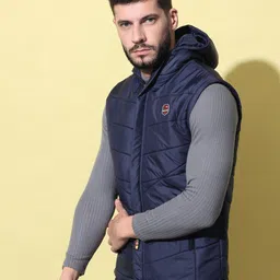 hemlock Men Solid Bomber Jacket image 2