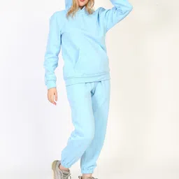 kryptar Solid Women Track Suit image 4