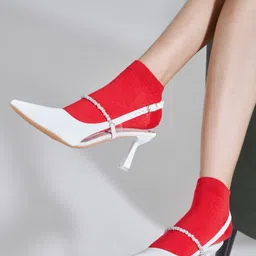 footlabb Vegan Leather Trending Pointed Heels for women Casuals For Women-picture-14