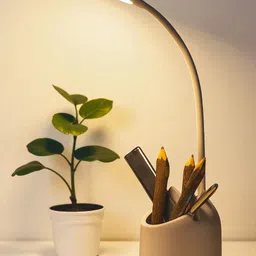 drova Rechargeable LED Study Lamp 3 Color | Touch Sensor | Pen Mobile Holder Study Lamp-picture-23
