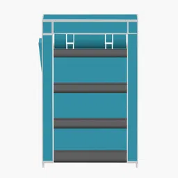 xivil A4 Unique Fancy Color PP Collapsible Wardrobe image 2