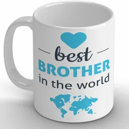 Best Brother in The World Coffee - Best Gift for Brother on Birthday 325ml Ceramic Coffee Mug-image-30