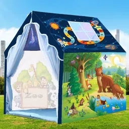 umbo Size foldabal Kids Play House Tent for 8 Year Old Girls and Boys-zoo Tent-image-28