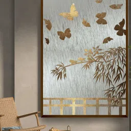 the art house Canvas Framed Stretched UV Digital Art Print image 1