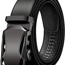 wizara Men Casual, Formal, Party, Evening Black Artificial Leather Belt-picture-17