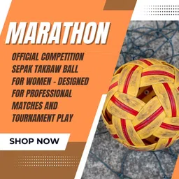 vayinato Marathon MT-201J Competition General Sepak Takraw Ball for Women Volleyball - Size: 3 image 4