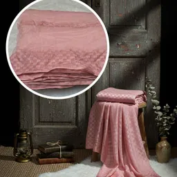 sudev fashion Unstitched Net/Lace Multipurpose Running Fabric Geometric Print image 3