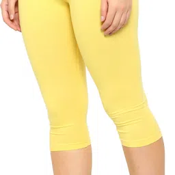 myo Women Yellow Capri image 3