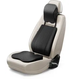 fovera Black Memory Foam Car Pillow Cushion for Universal For Car-picture-11