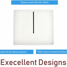ultronix Water Tank Overflow Alarm Siren with Voice Sound, Wired Sensor Security System Water Alarm Bell with Free Water Sensor 1pack Wired Sensor Security System image 2