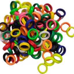 Pigeon small rubber foot ring 30 pcs Bird Shoulder Guard-image-2