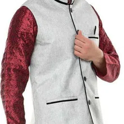 goggian Solid Men Waistcoat image 3