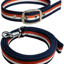 om leather product OLP High-Quality Nylon Dog Leash & Collar for Extra Large Dogs Dog Collar & Leash-picture-13