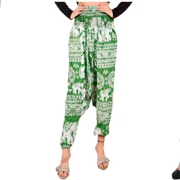 narnari Printed Rayon Women Harem Pants-picture-28